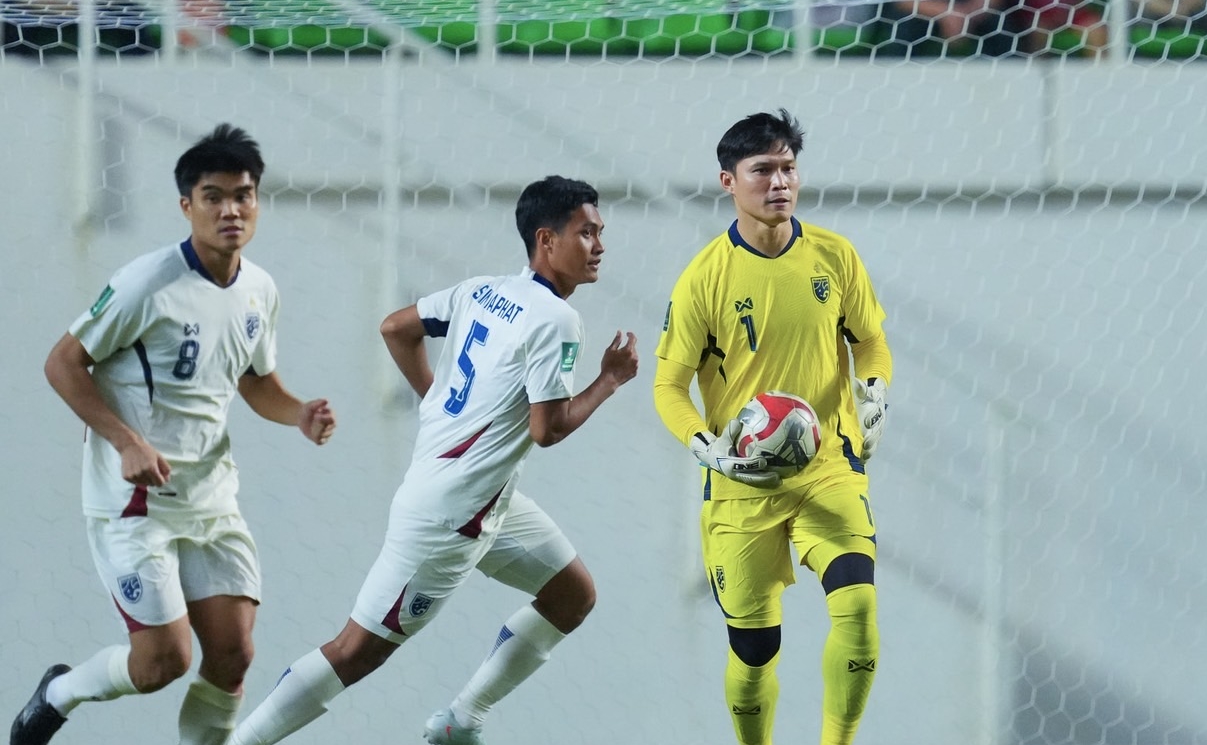 Thái Lan sốc thất bại trước Turkmenistan tại vòng loại Asian Cup 2027